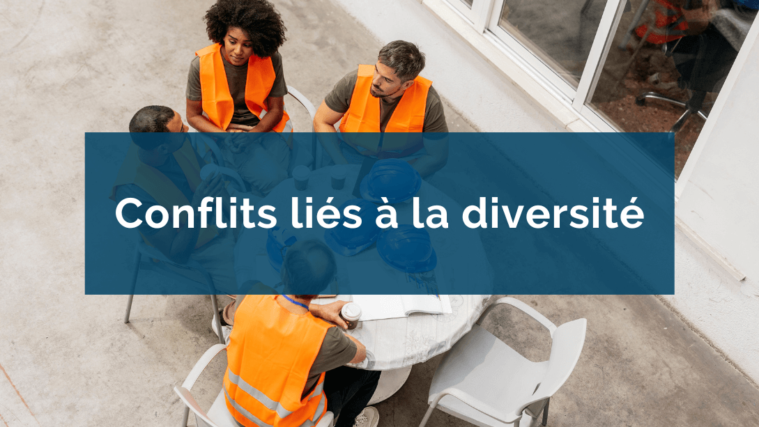 Vue aérienne d'une équipe diversifiée, discutant assise à une table ronde